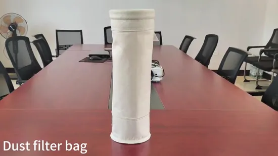 Bolsa de filtro de poliéster microfino
