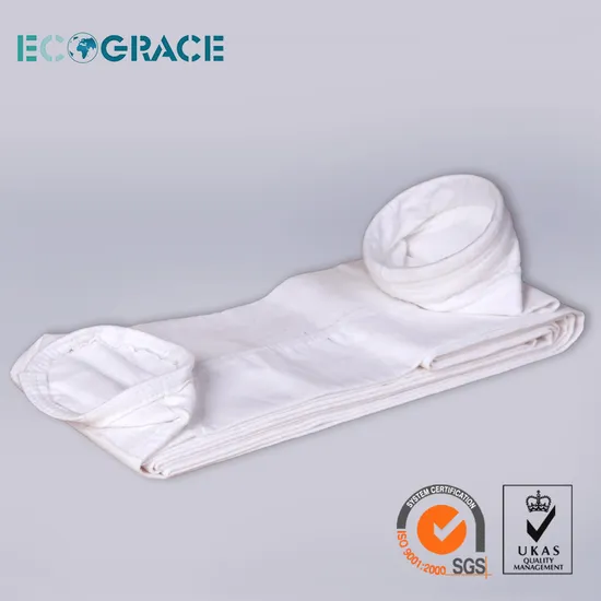 Fieltro da alta temperatura de la aguja del material 750 G/Sqm PTFE del bolso de filtro
